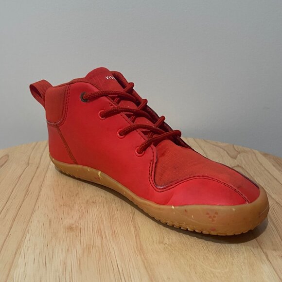 Vivobarefoot Primus Bootie II - All Weather - Fiery Coral - US3/EU34 - Picture 10 of 14